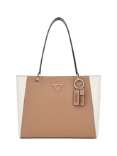 GUESS 2 USCITA Shopper Guess Noelle Ii Tote - Beige/Bianco BEIGE/BIANCO